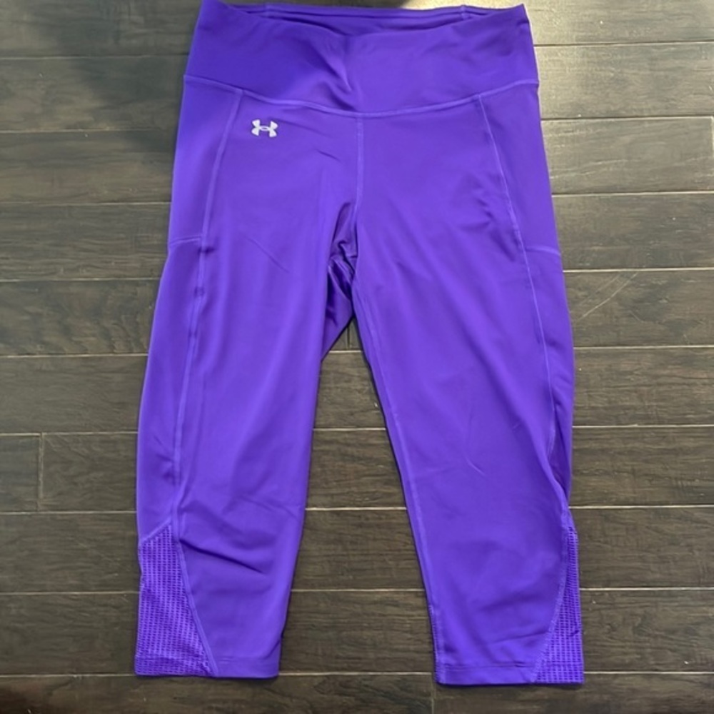 Under Armour Purple Leggings